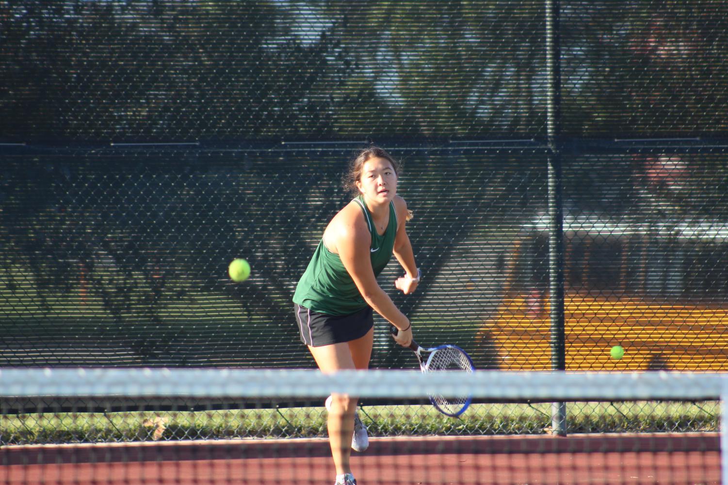 Varsity and JV tennis at Emporia (Photos by Kiley Hale)