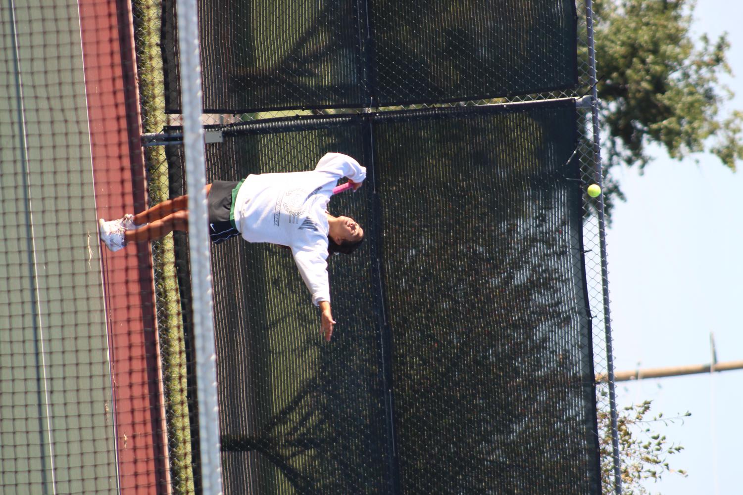 Varsity and JV tennis at Emporia (Photos by Kiley Hale)