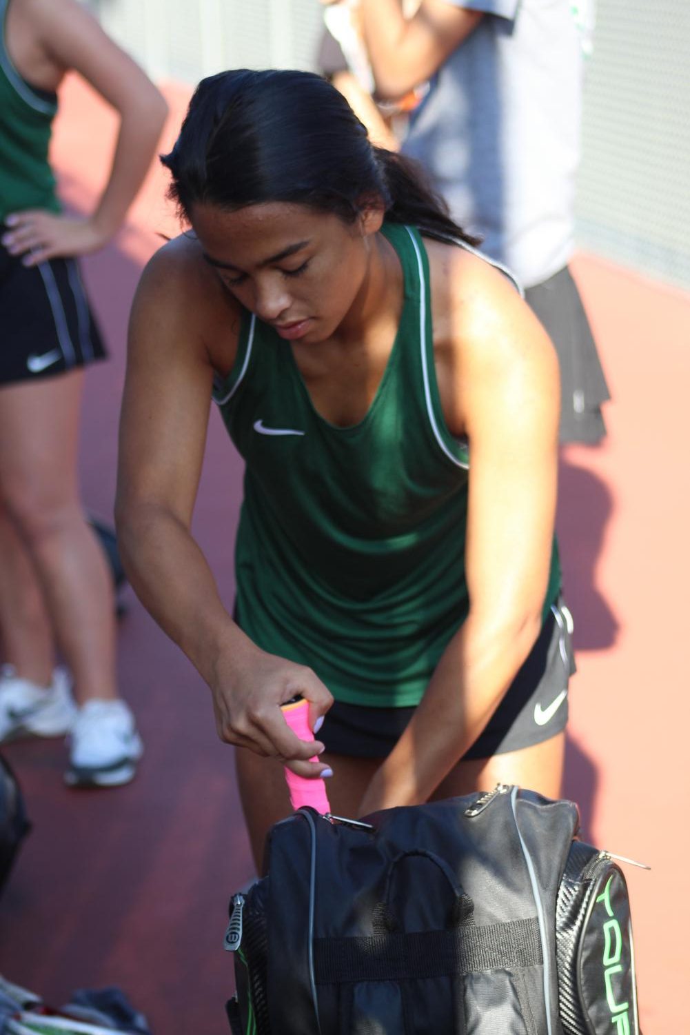 Varsity and JV tennis at Emporia (Photos by Kiley Hale)