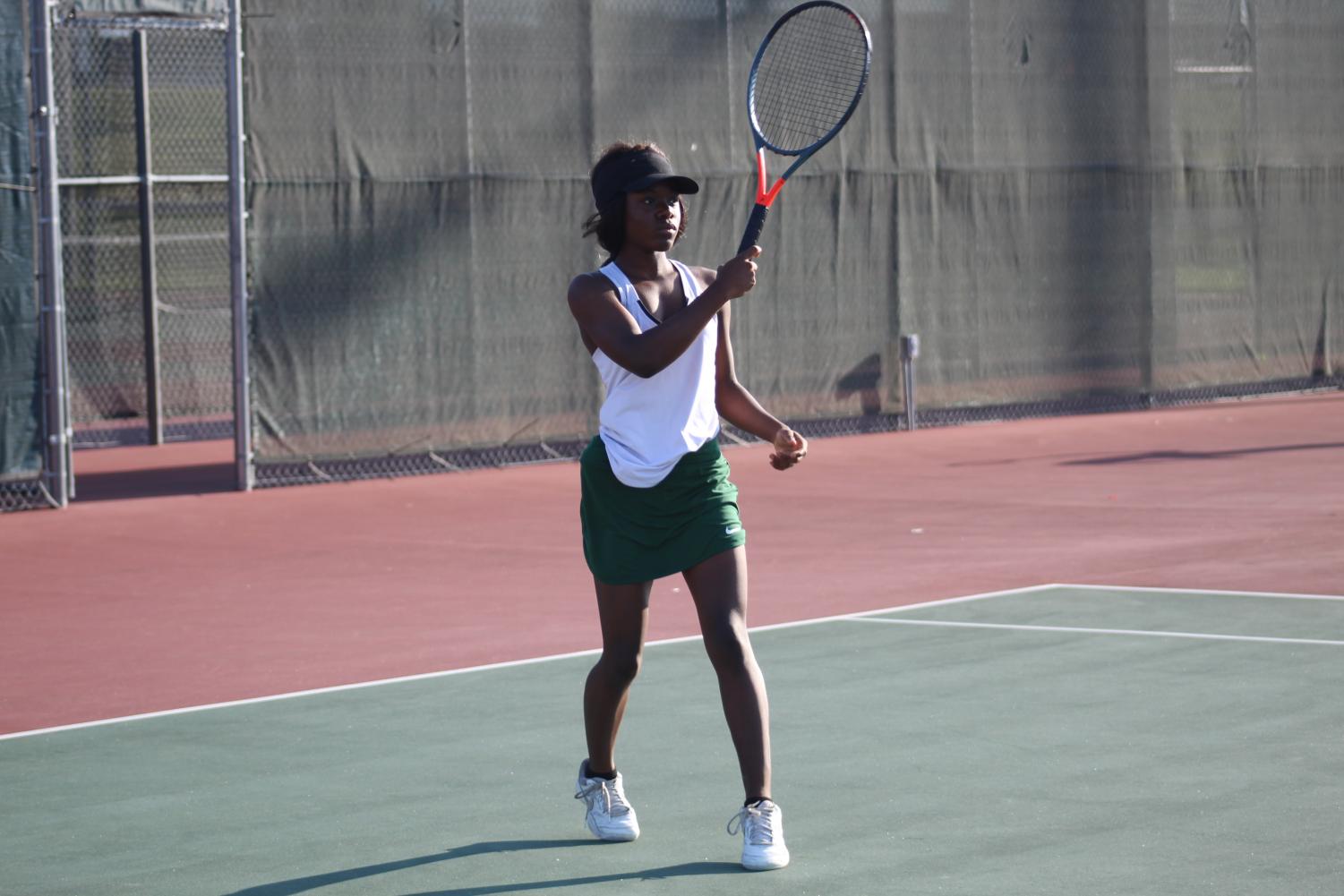 Varsity and JV tennis at Emporia (Photos by Kiley Hale)