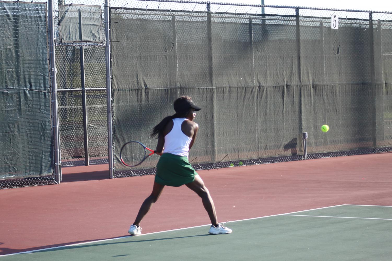 Varsity and JV tennis at Emporia (Photos by Kiley Hale)