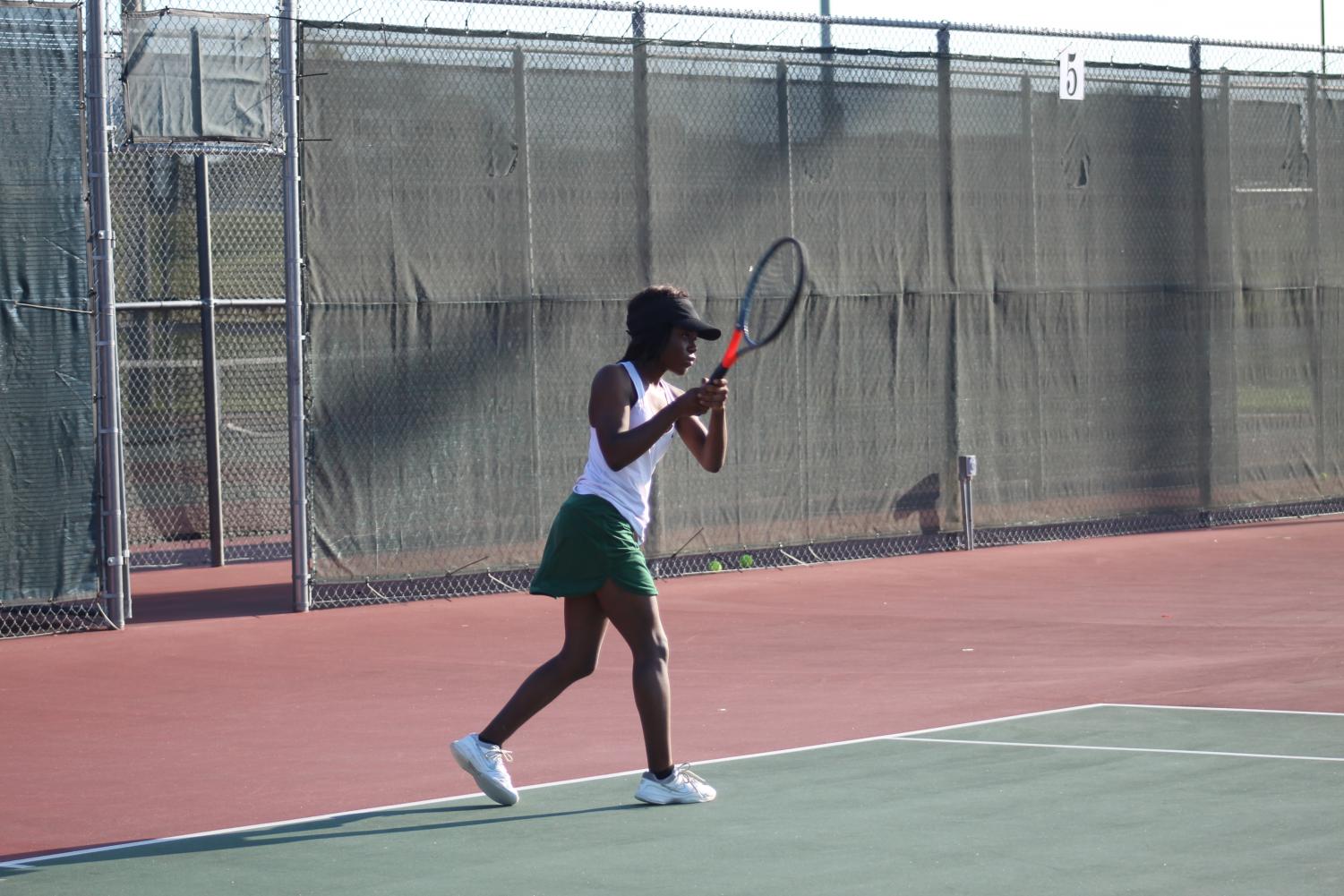 Varsity and JV tennis at Emporia (Photos by Kiley Hale)