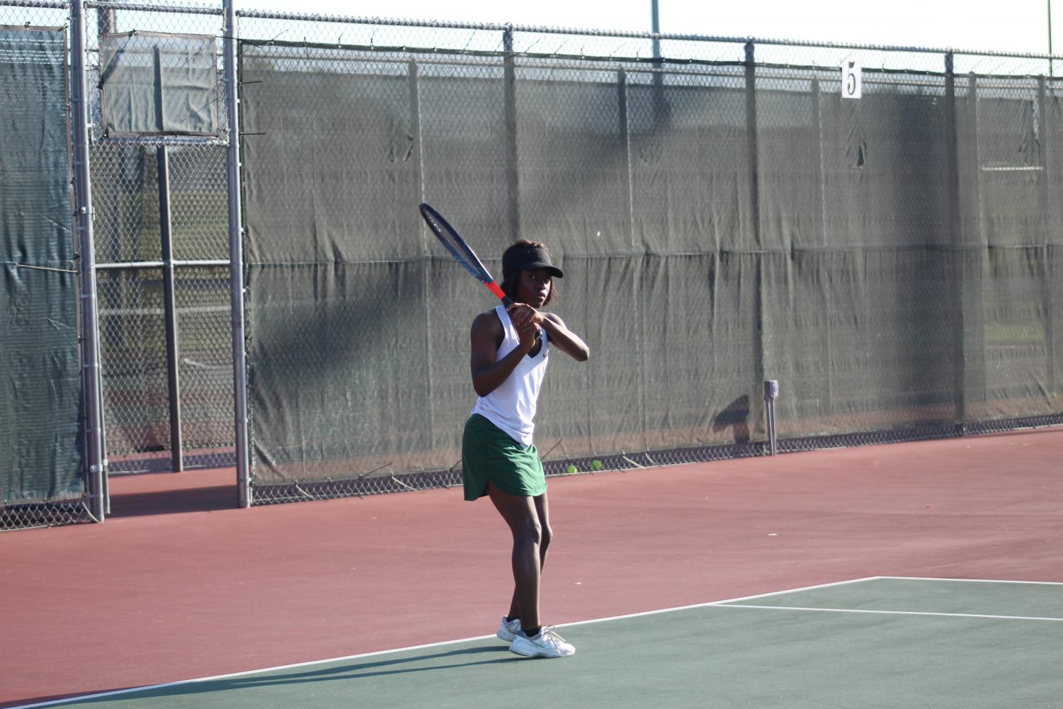 Varsity and JV tennis at Emporia (Photos by Kiley Hale)