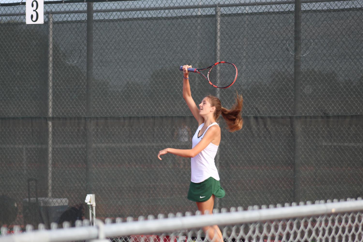 Varsity and JV tennis at Emporia (Photos by Kiley Hale)