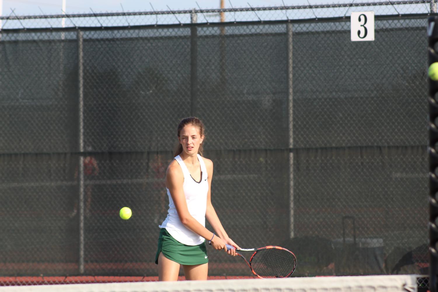 Varsity and JV tennis at Emporia (Photos by Kiley Hale)