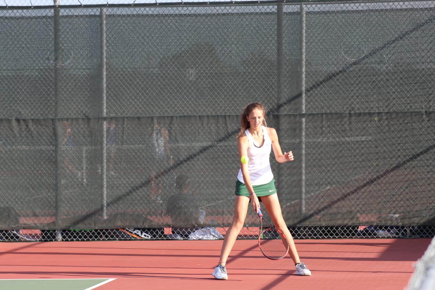 Varsity and JV tennis at Emporia (Photos by Kiley Hale)