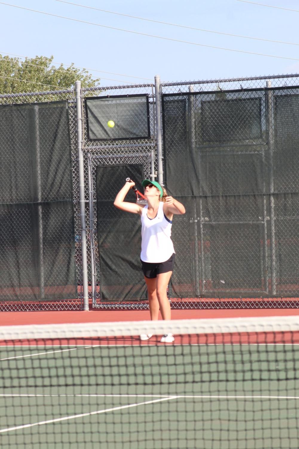 Varsity and JV tennis at Emporia (Photos by Kiley Hale)