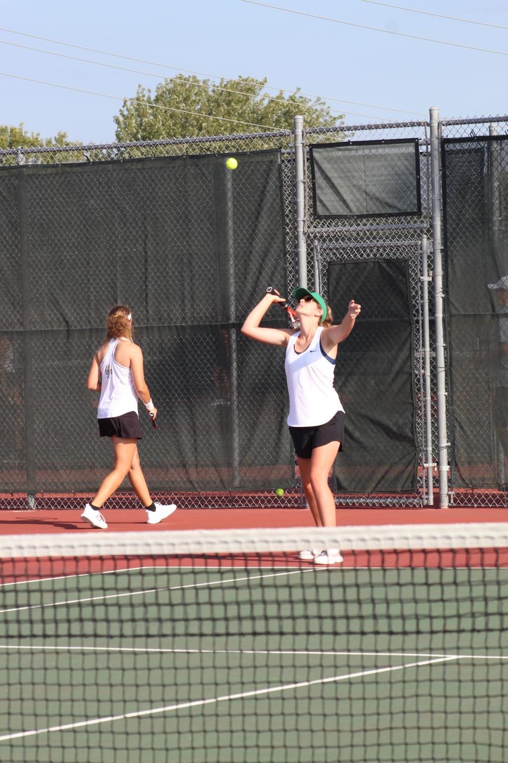 Varsity and JV tennis at Emporia (Photos by Kiley Hale)