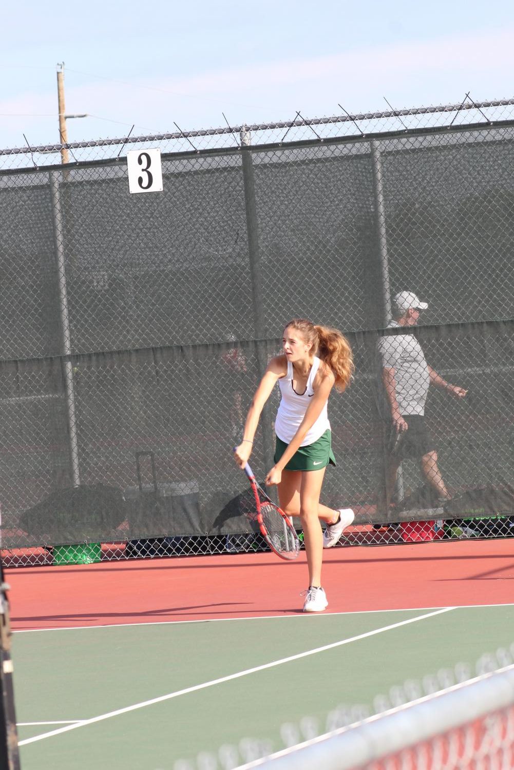 Varsity and JV tennis at Emporia (Photos by Kiley Hale)