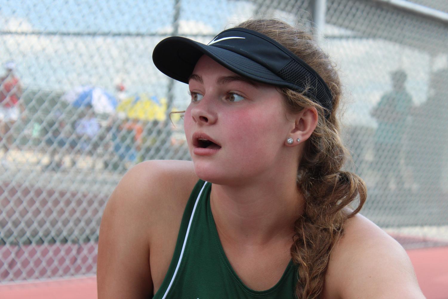 Varsity and JV tennis at Emporia (Photos by Kiley Hale)