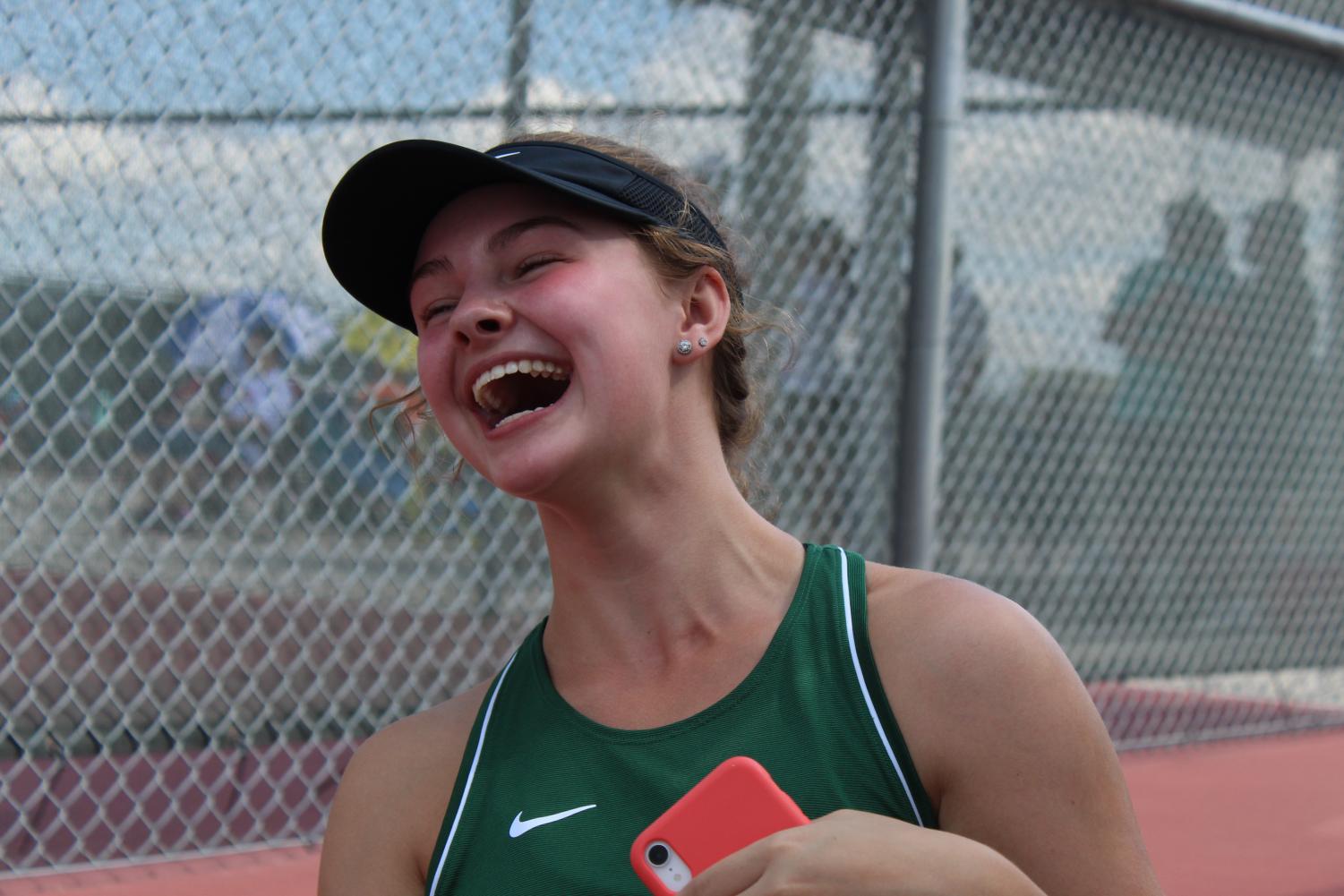 Varsity and JV tennis at Emporia (Photos by Kiley Hale)