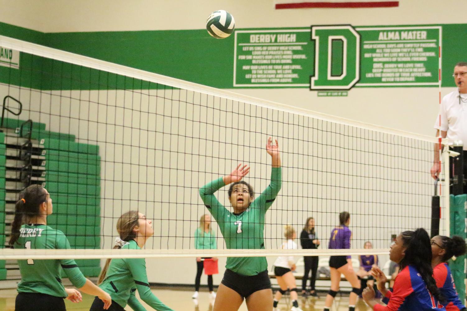 Derby Volleyball Invitational 10/12/19 (Photos by Mya Studyvin)