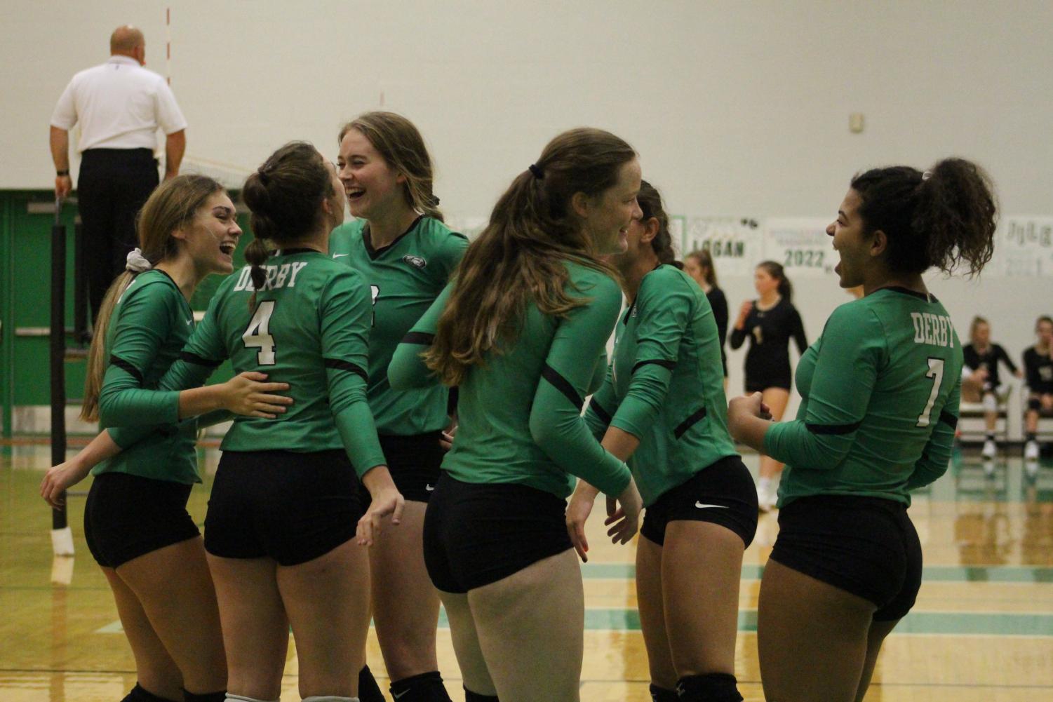 Derby Volleyball Invitational 10/12/19 (Photos by Mya Studyvin)