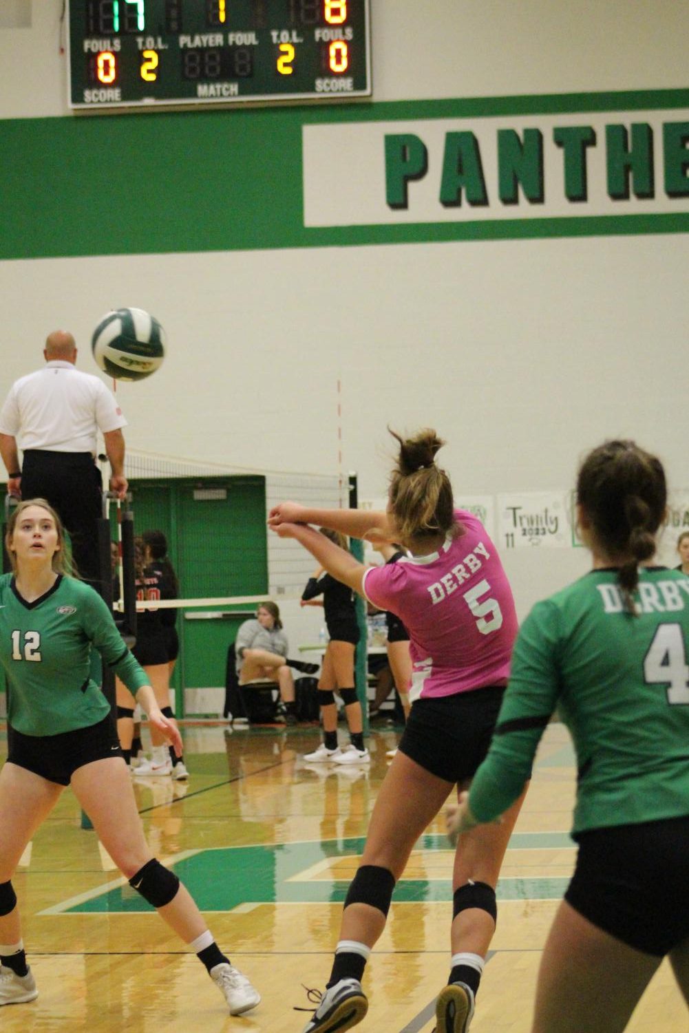 Derby Volleyball Invitational 10/12/19 (Photos by Mya Studyvin)