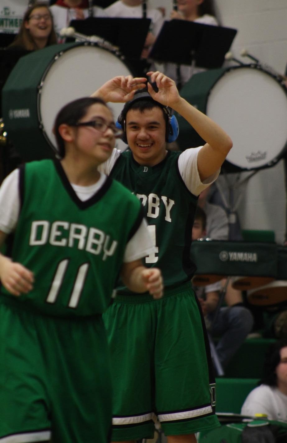 Panther Pals basketball vs. North (Photos by Sara Brown)