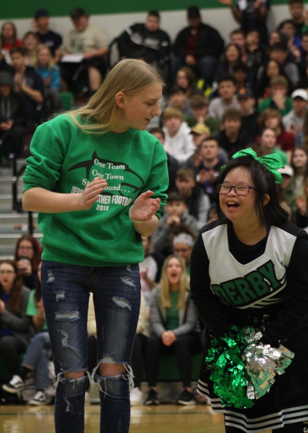 Panther Pals basketball vs. North (Photos by Sara Brown)