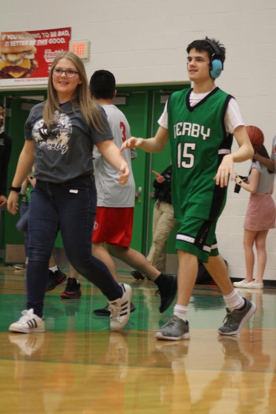 Panther Pals basketball vs. North (Photos by Sara Brown)