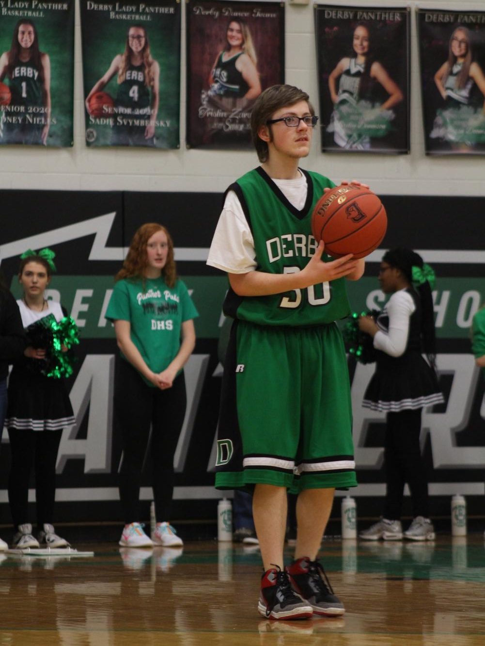 Panther Pals basketball vs. North (Photos by Sara Brown)