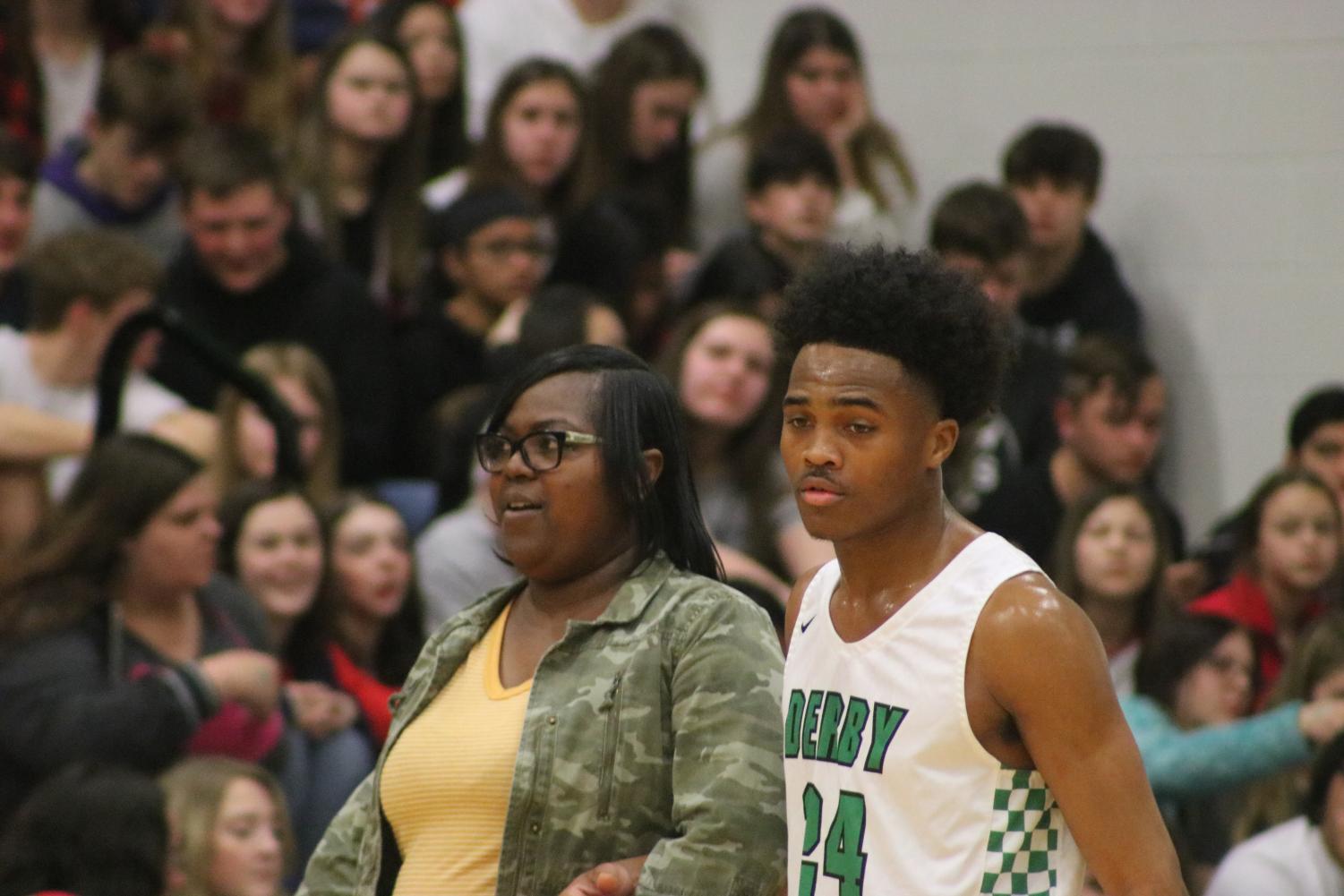 Varsity+boys+basketball+Derby+vs.+Campus%2C+Mr.+Panther+at+Halftime+%28Photos+by+Jay+Warrick%29