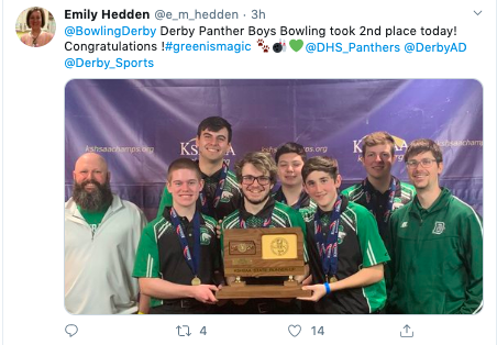 Boys bowling takes second in 6A