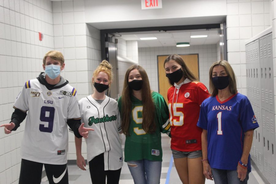 Jersey Day for Spirit Week (Photos by Rissa Clingan) – Panther's Tale