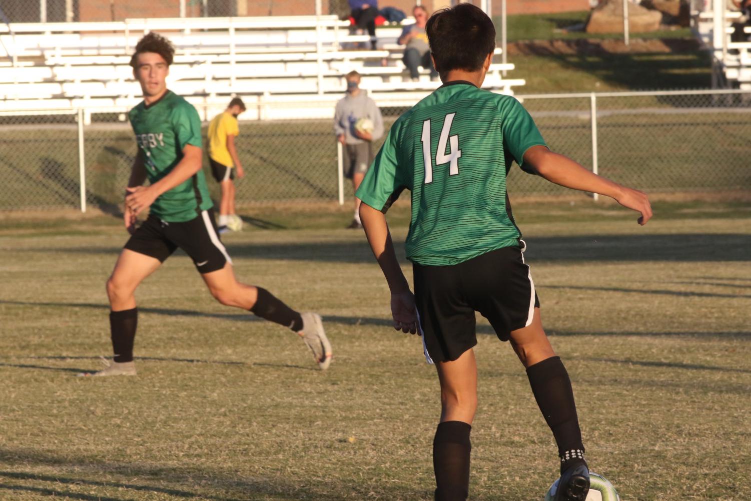 Varsity Soccer v. Hutchinson (Photos by Mersadie Kiewel)