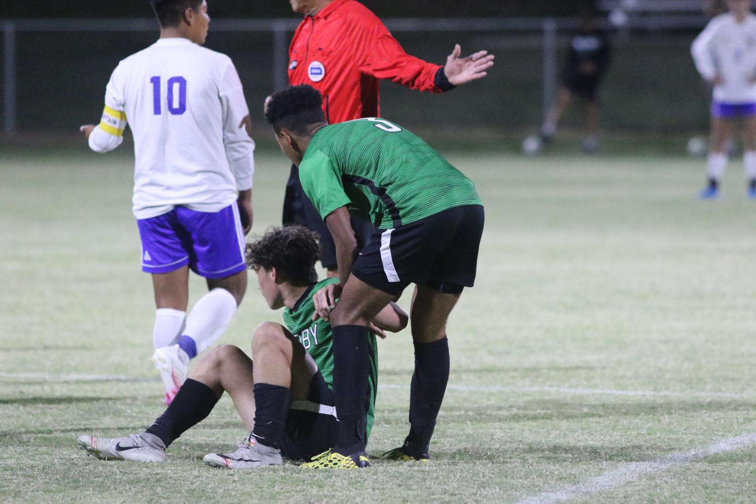 Varsity Soccer v. Hutchinson (Photos by Mersadie Kiewel)