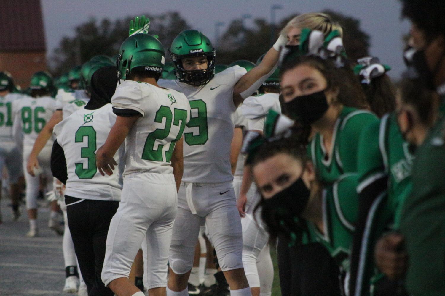 Varsity football v. Maize (Photos by Mya Studyvin)