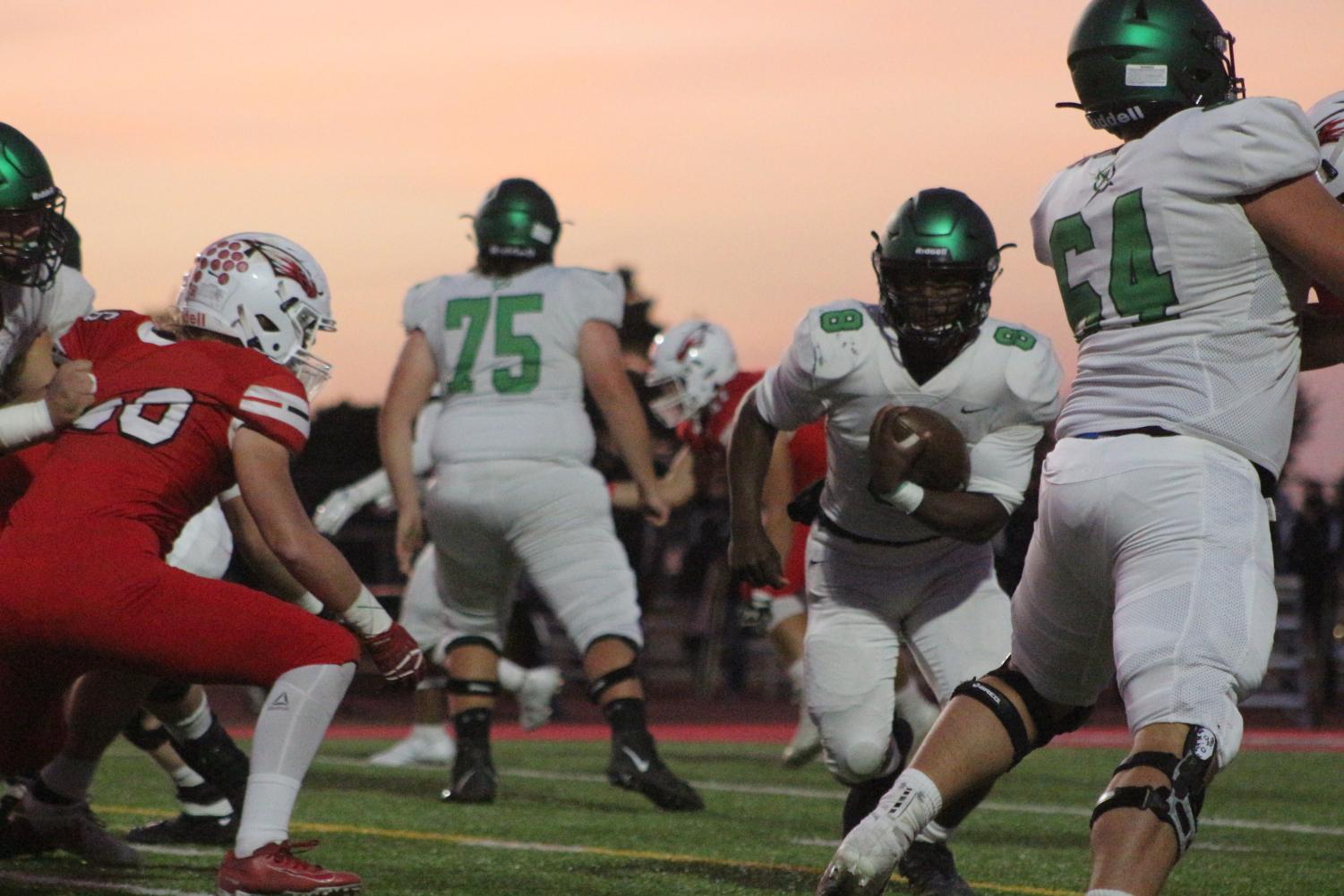 Varsity football v. Maize (Photos by Mya Studyvin)