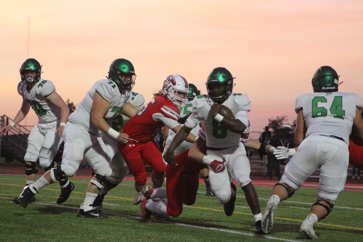Varsity football v. Maize (Photos by Mya Studyvin)