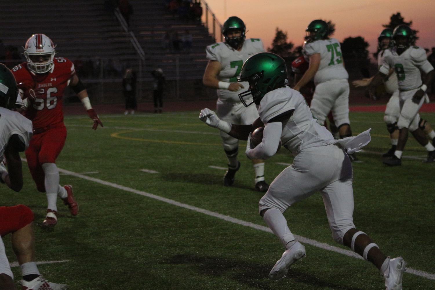 Varsity football v. Maize (Photos by Mya Studyvin)