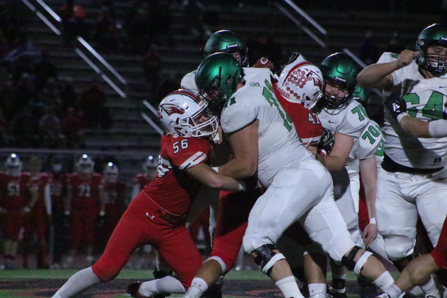 Varsity football v. Maize (Photos by Mya Studyvin)