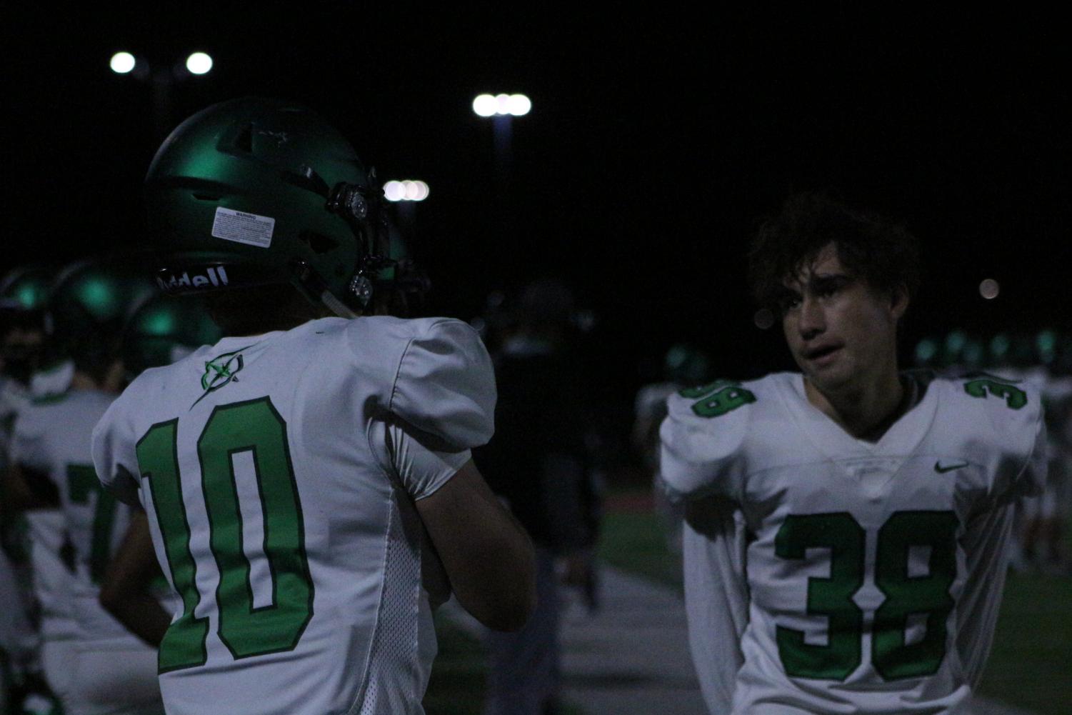 Varsity football v. Maize (Photos by Mya Studyvin)