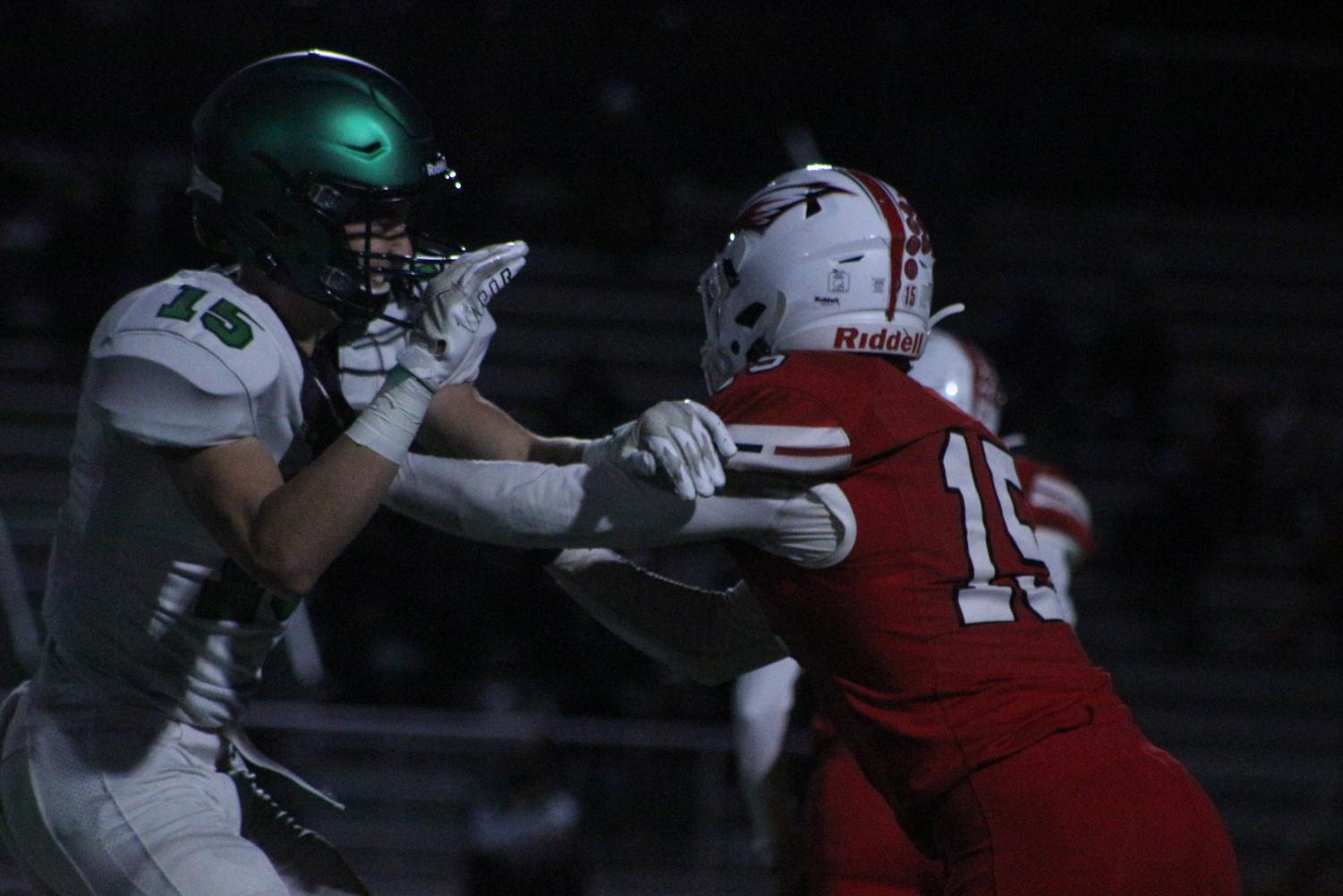 Varsity football v. Maize (Photos by Mya Studyvin)