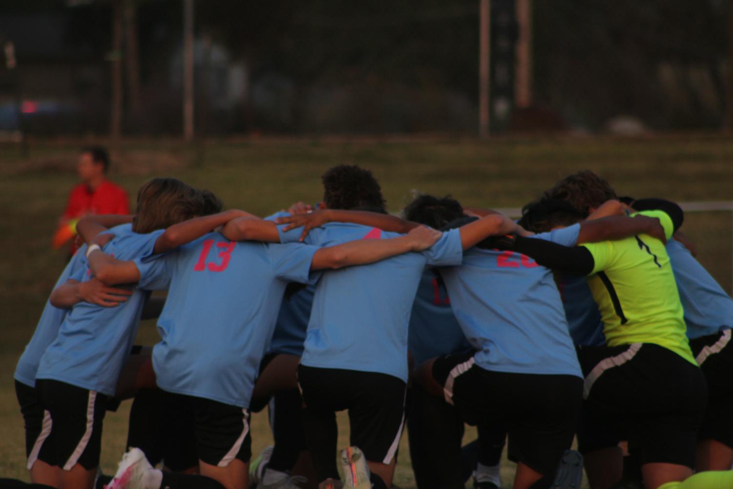 Varsity soccer v. Bishop Carroll (Photos by Mya Studyvin)