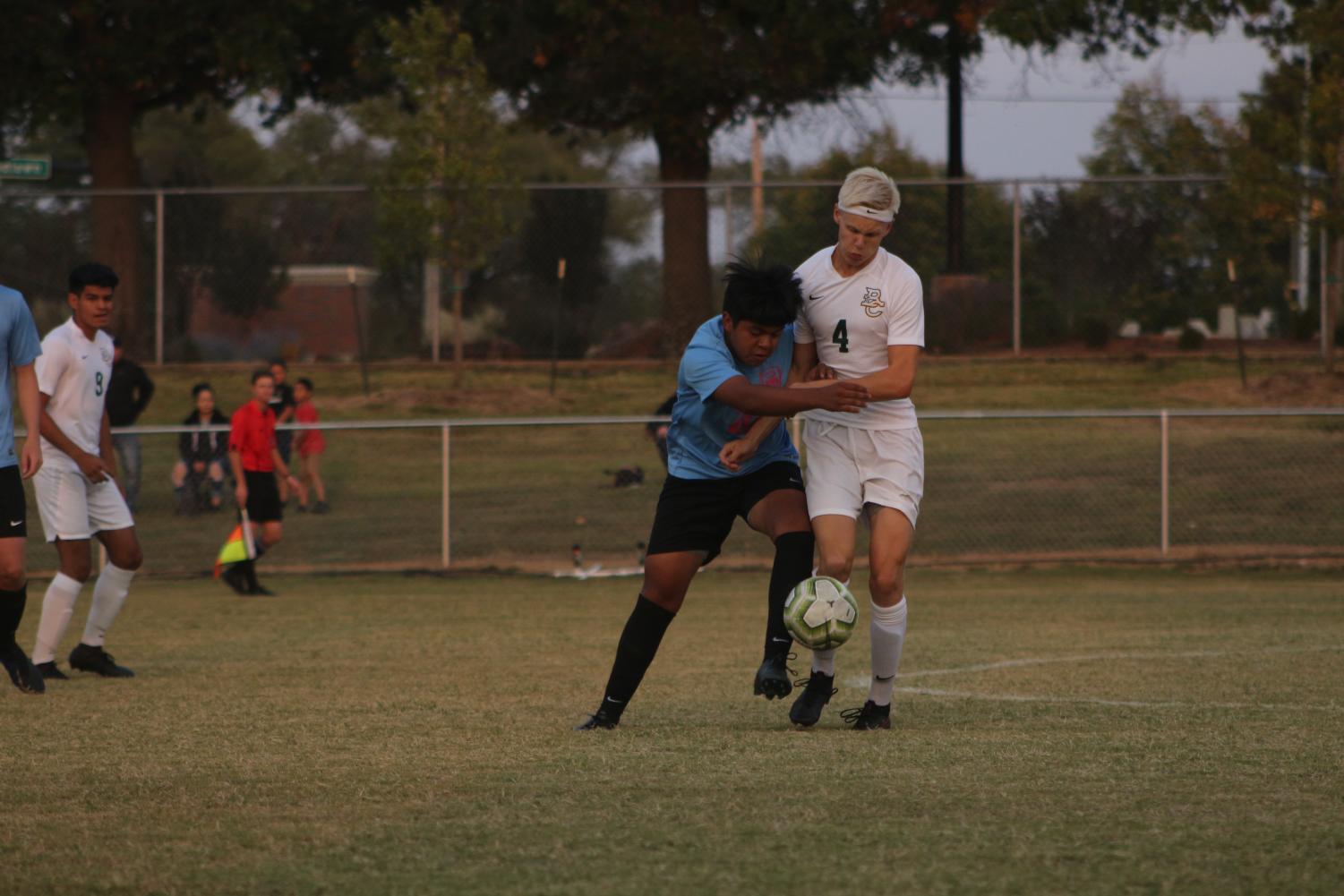 Varsity soccer v. Bishop Carroll (Photos by Mya Studyvin)