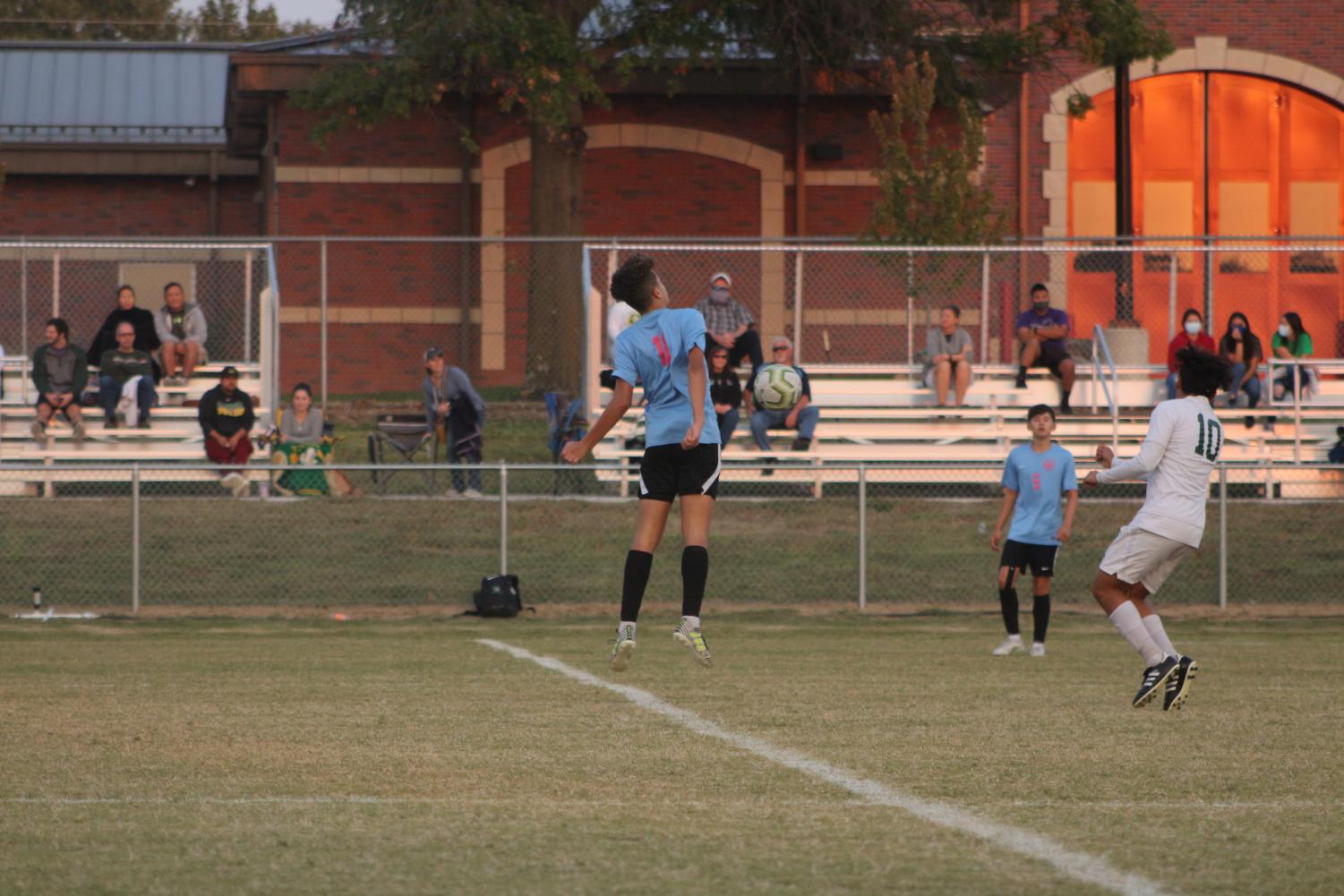 Varsity soccer v. Bishop Carroll (Photos by Mya Studyvin)