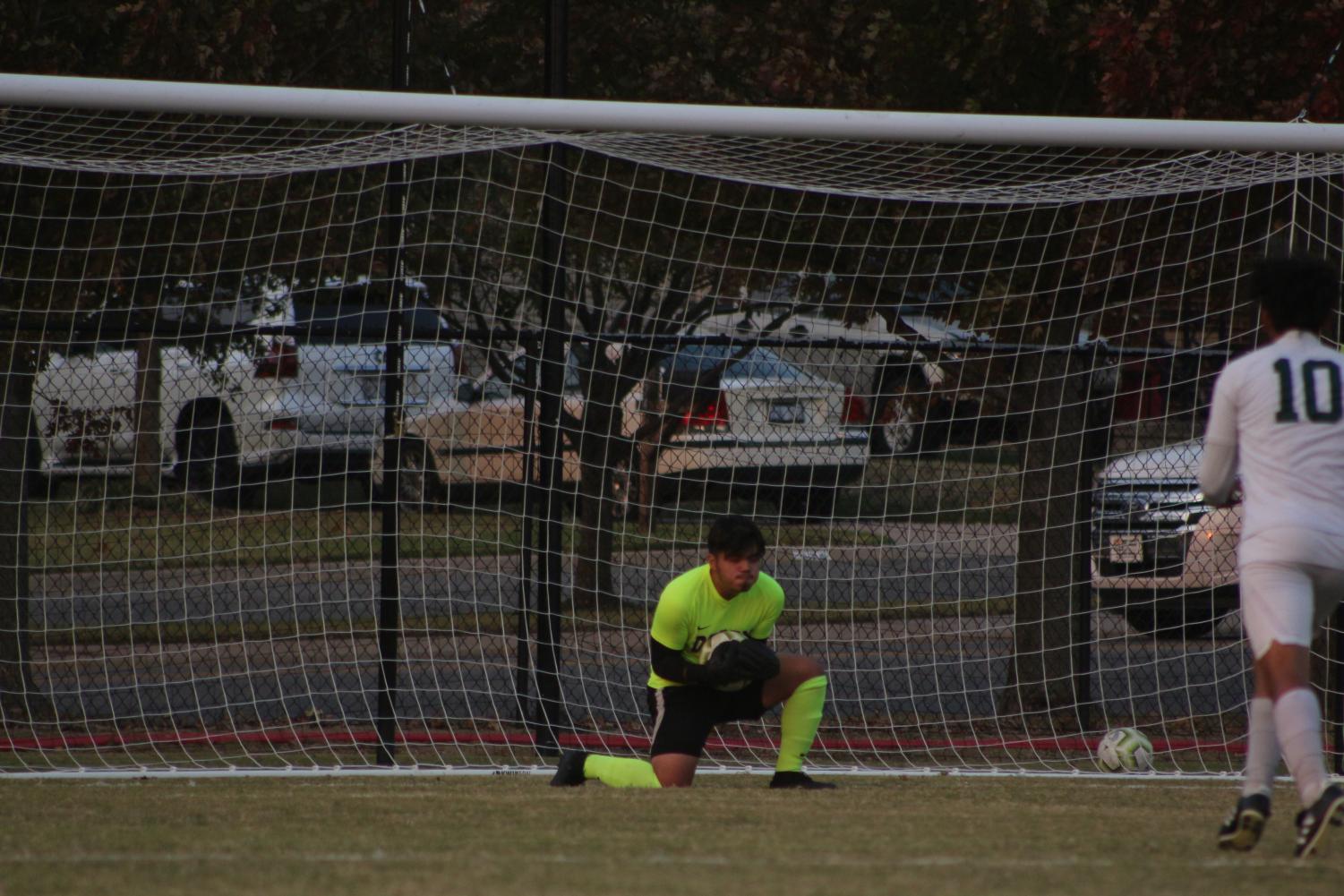 Varsity soccer v. Bishop Carroll (Photos by Mya Studyvin)