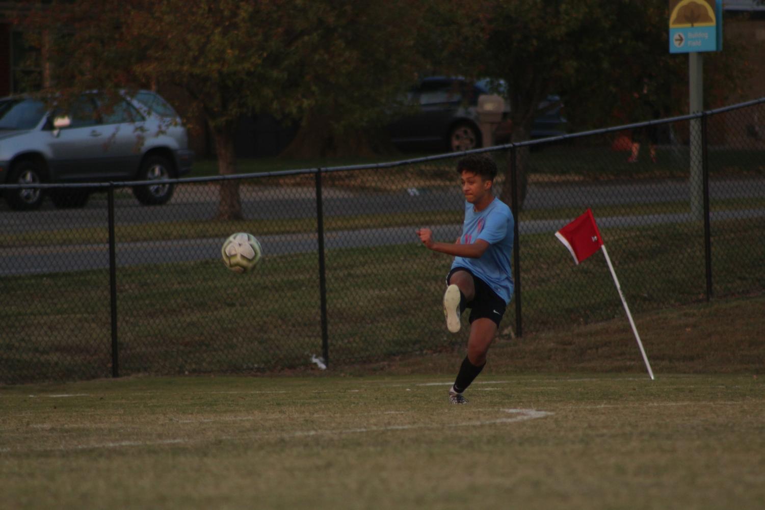 Varsity soccer v. Bishop Carroll (Photos by Mya Studyvin)