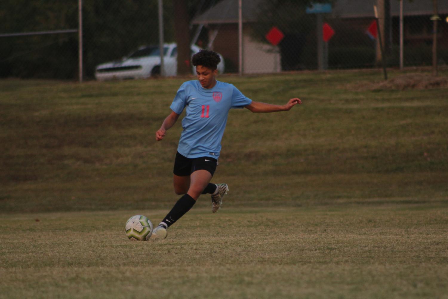 Varsity soccer v. Bishop Carroll (Photos by Mya Studyvin)