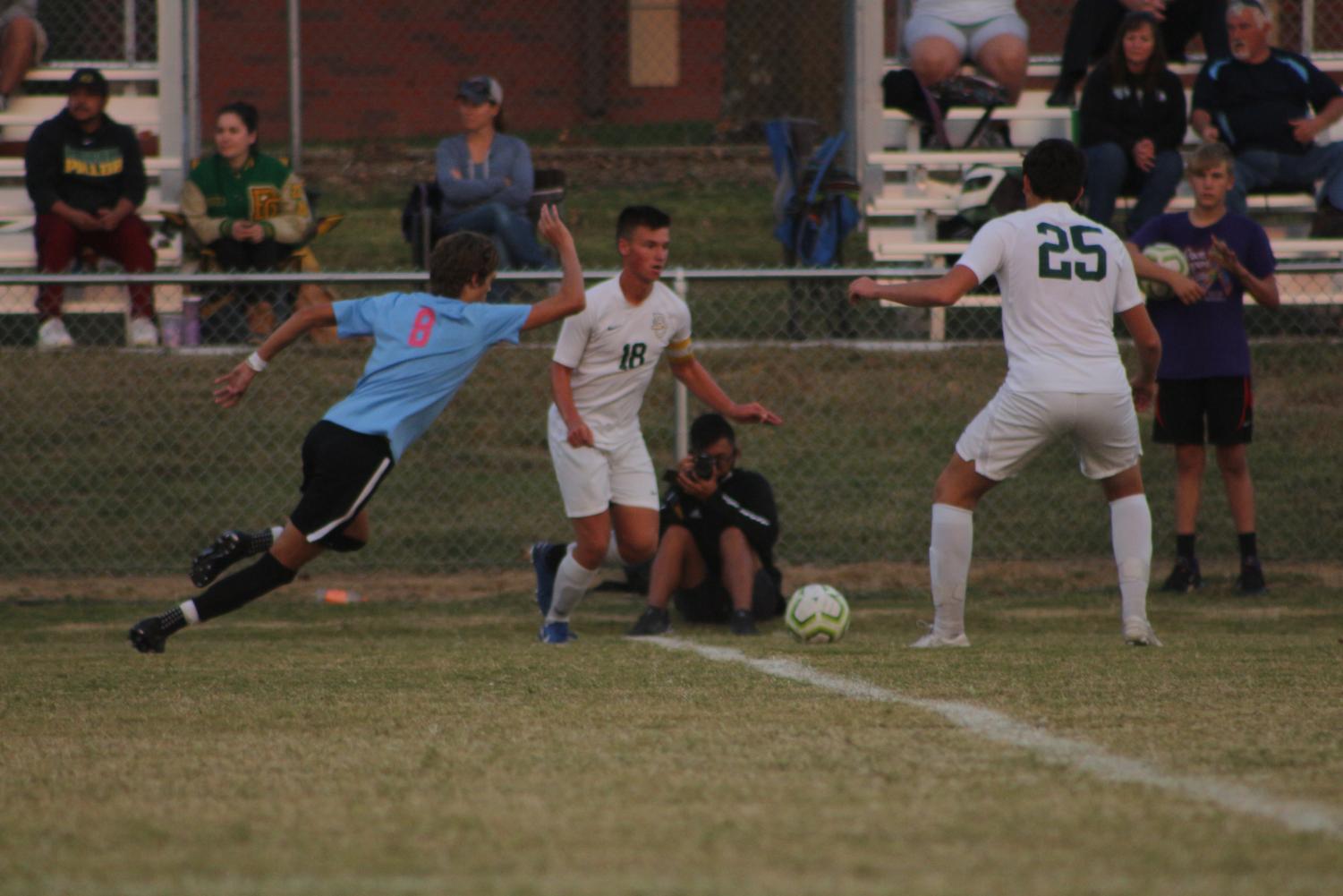 Varsity soccer v. Bishop Carroll (Photos by Mya Studyvin)