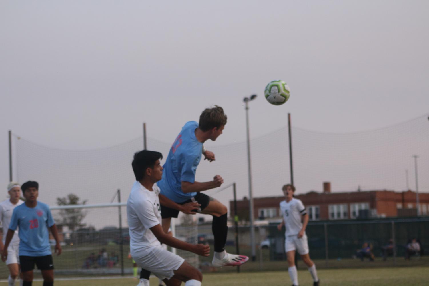 Varsity soccer v. Bishop Carroll (Photos by Mya Studyvin)