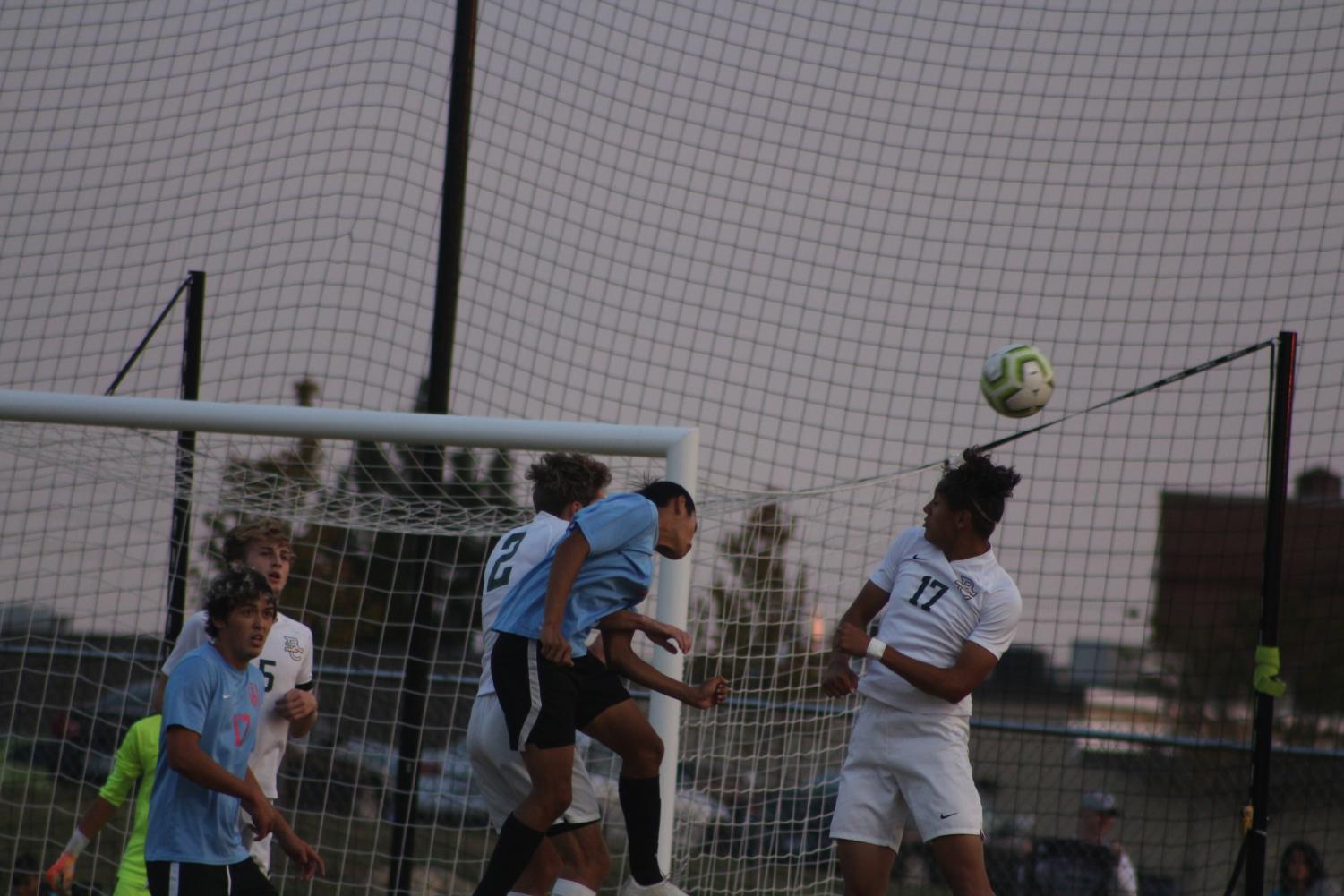 Varsity soccer v. Bishop Carroll (Photos by Mya Studyvin)