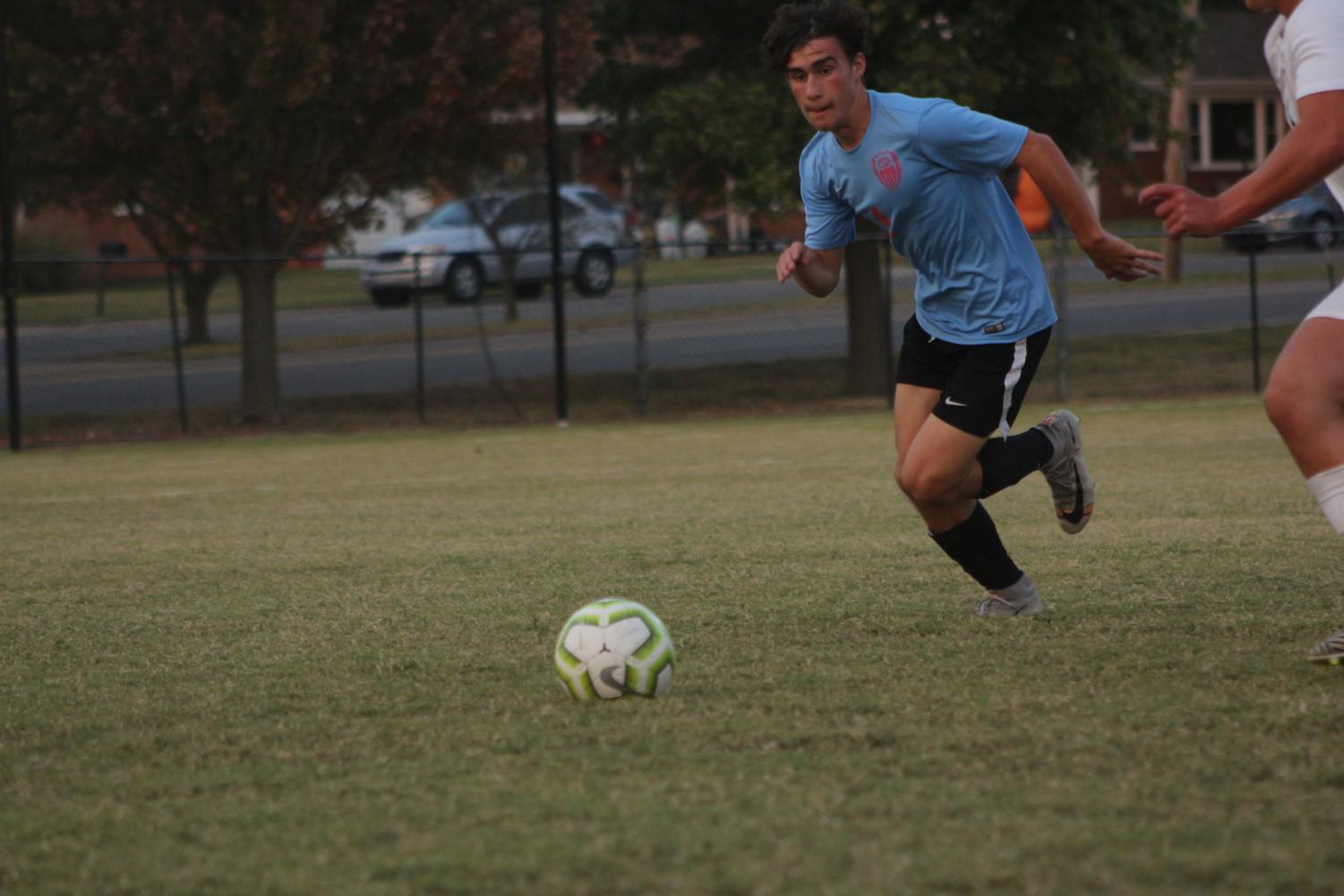 Varsity soccer v. Bishop Carroll (Photos by Mya Studyvin)