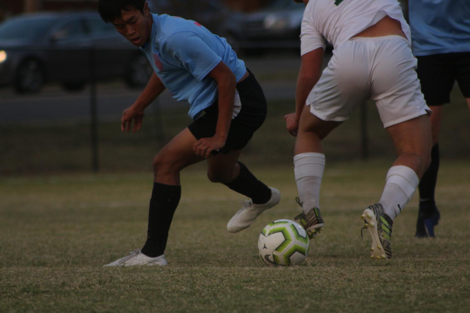 Varsity soccer v. Bishop Carroll (Photos by Mya Studyvin)