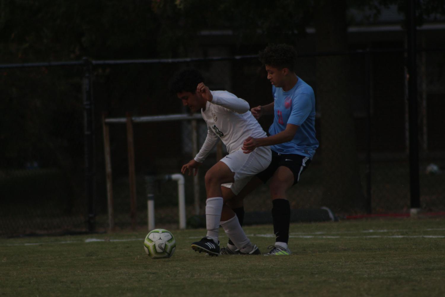 Varsity soccer v. Bishop Carroll (Photos by Mya Studyvin)