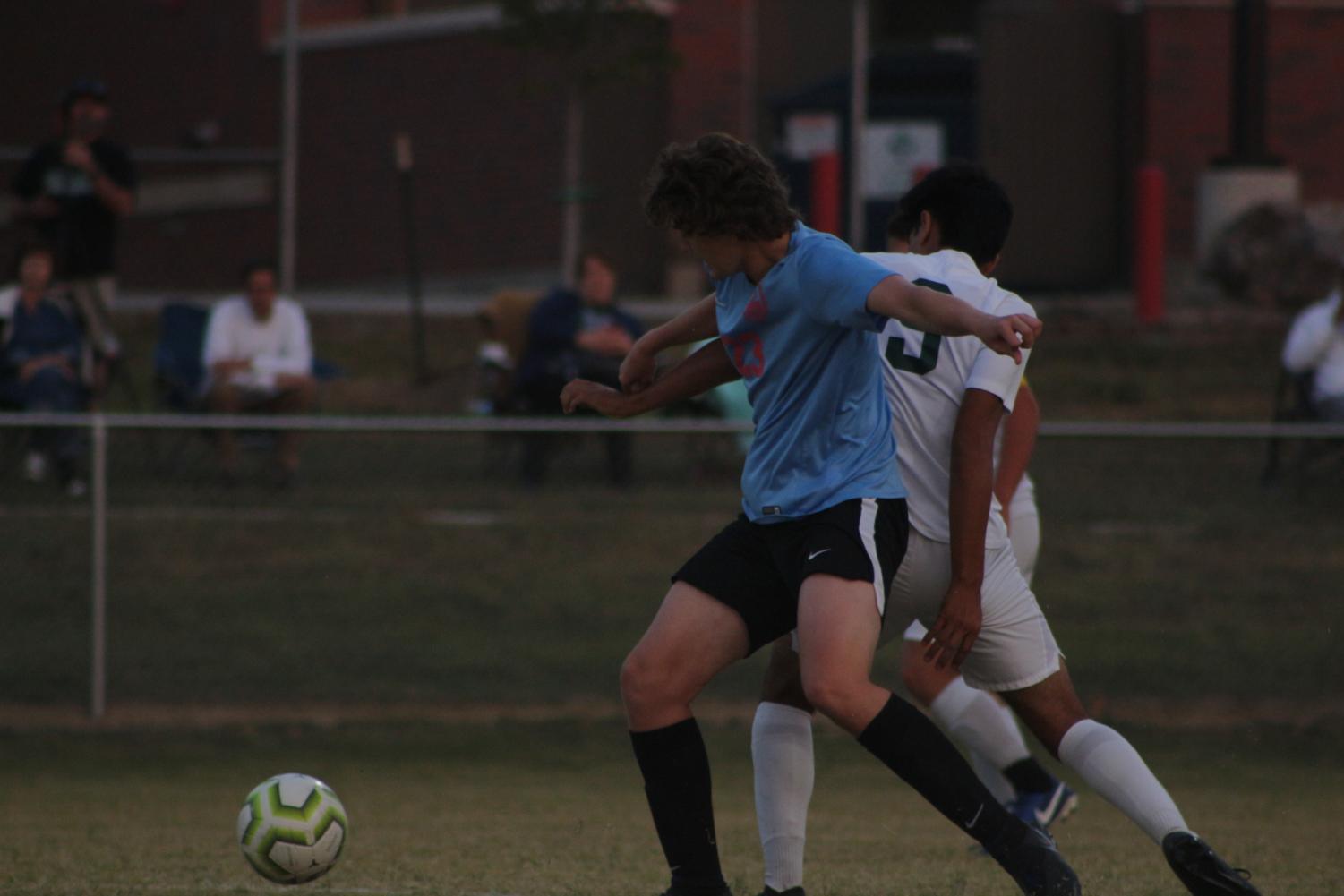 Varsity soccer v. Bishop Carroll (Photos by Mya Studyvin)