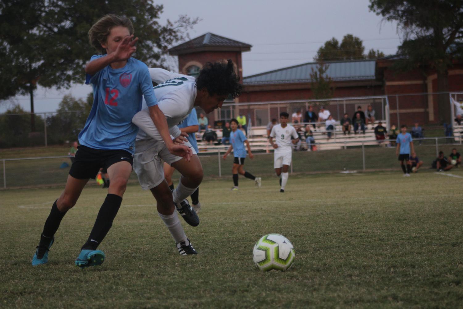 Varsity soccer v. Bishop Carroll (Photos by Mya Studyvin)