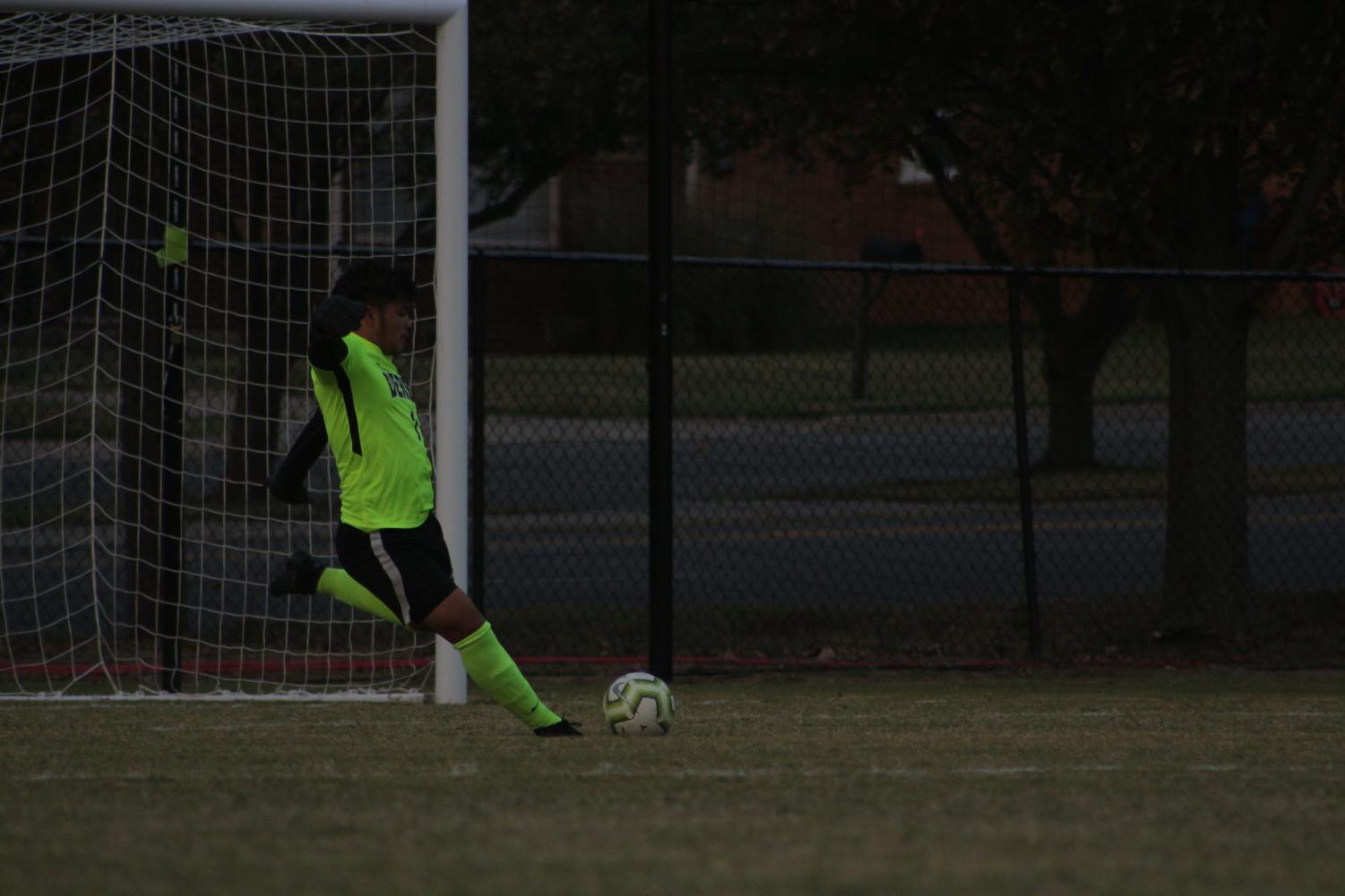 Varsity soccer v. Bishop Carroll (Photos by Mya Studyvin)