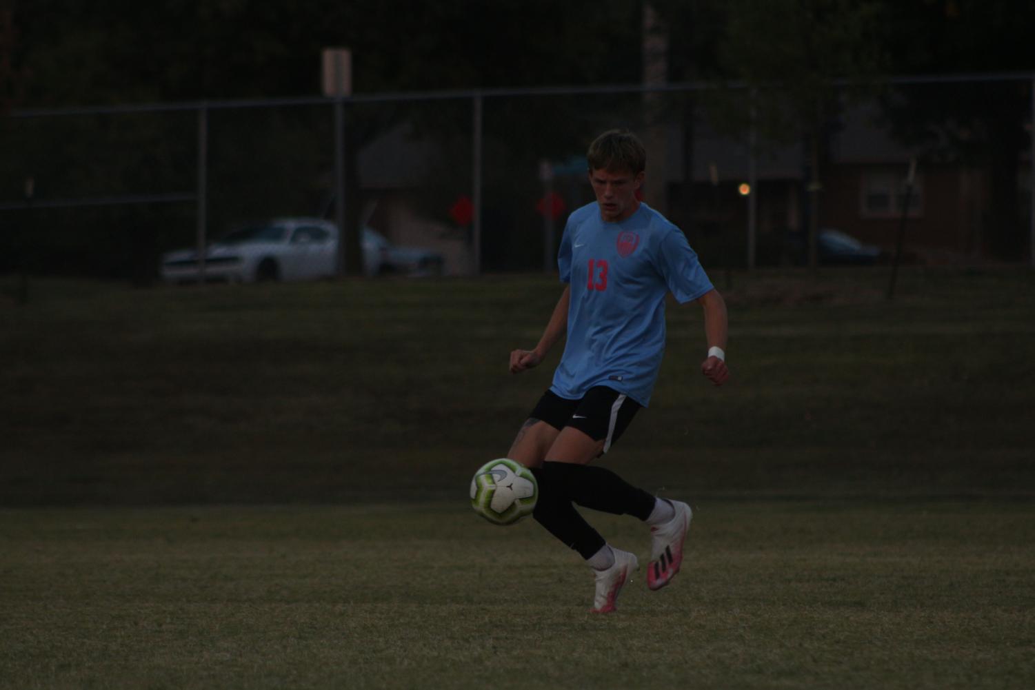 Varsity soccer v. Bishop Carroll (Photos by Mya Studyvin)